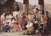 Ulysses at the court of Alcinous Francesco Hayez